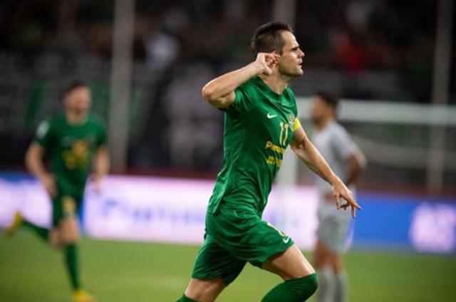 8868体育-【中超】孙国文染红弗兰克破门 十人浙江队1比0深圳